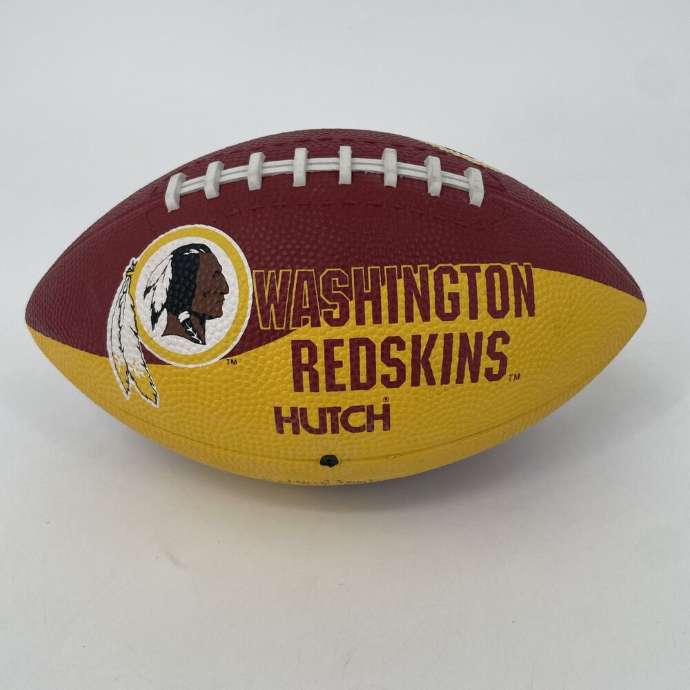 Washington Redskins Hutch Junior Football Red Yellow Rubber NFL